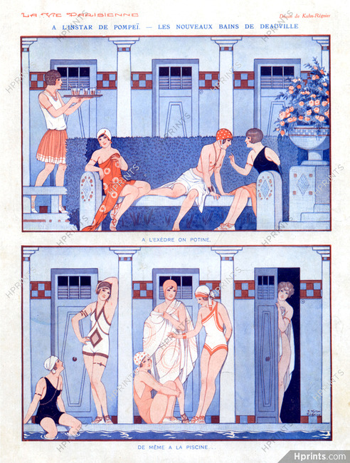 Joseph Kuhn-Régnier 1929 Bathing Beauty, Swimmer