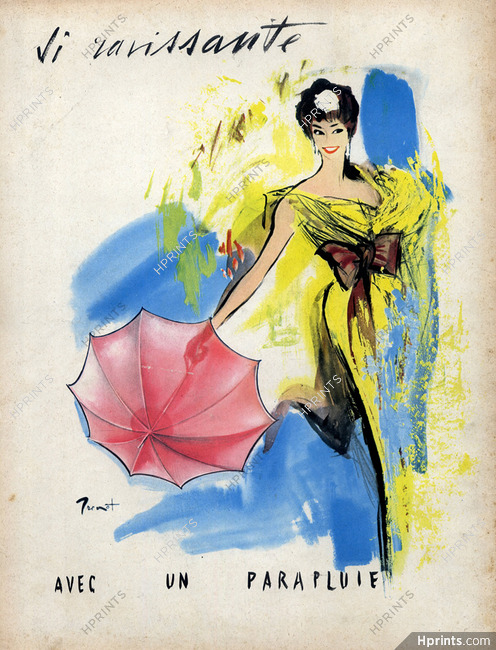 Pierre-Laurent Brénot 1959 Elegant, Ombrelle