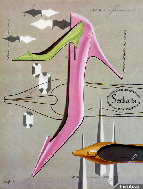 Seducta (Shoes) 1959 J. Langlais
