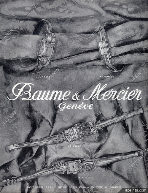Baume & Mercier (Watches) 1950