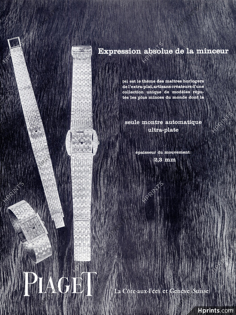Piaget (Watches) 1962 Ultra-plate