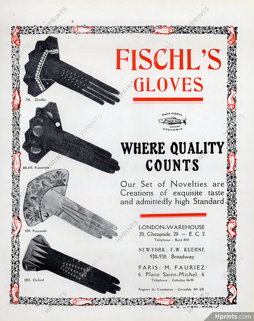 Fischl (Gloves) 1924