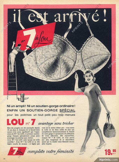 Lou (Lingerie) 1960 Bra