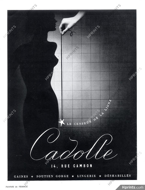Cadolle (Lingerie) 1939 Massa