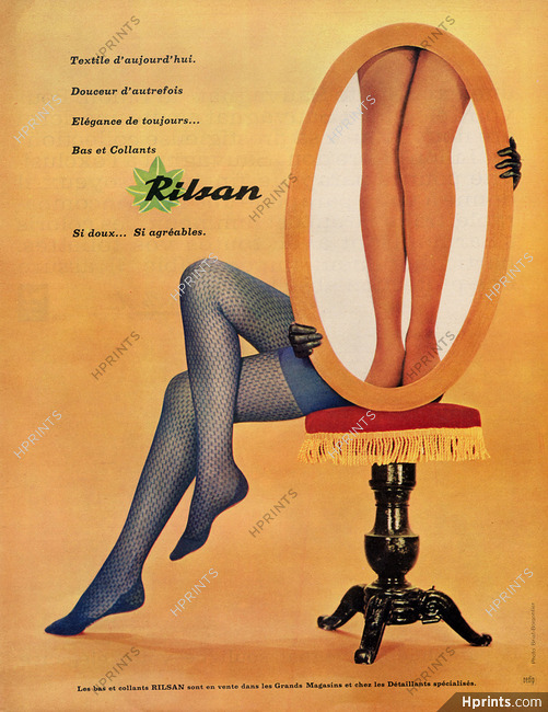 Rilsan (Stockings) 1961 Tights Hosiery