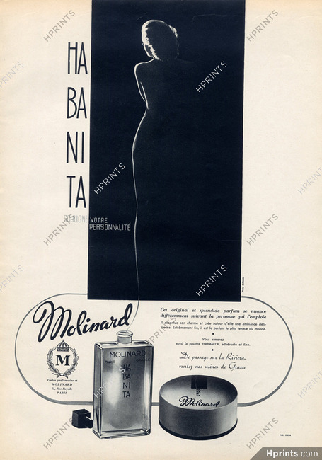 Molinard (Perfumes) 1945 Habanita