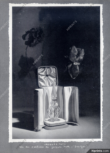 Jacques Fath (Perfumes) 1949 Iris Gris