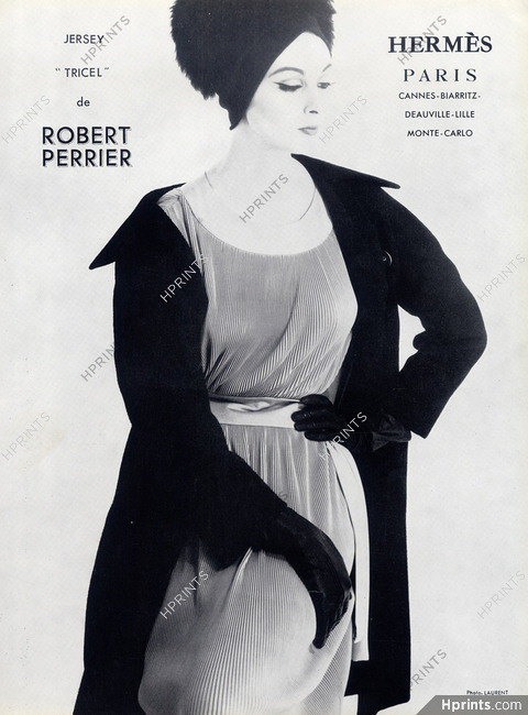 Hermès (Couture) 1960 Robert Perrier (Fabric), Photo Robert Laurent