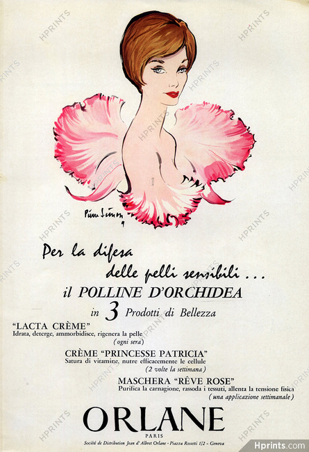 Orlane (Cosmetics) 1959 Pierre Simon