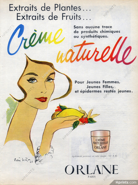 Orlane (Cosmetics) 1960 Pierre Simon