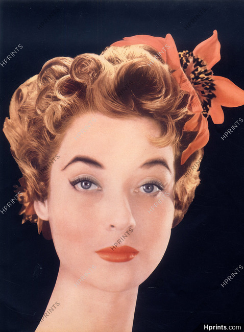 Harriet Hubbard Ayer (Cosmetics & Hairstyle) 1954