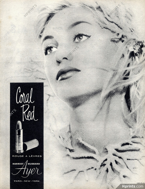 Harriet Hubbard Ayer (Cosmetics) 1957 Lipstick