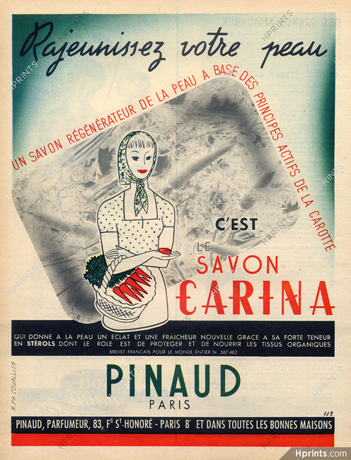 Pinaud (Soap) 1952 Robert Philippe Couallier