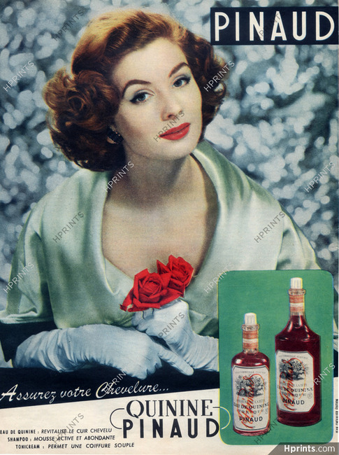 Pinaud (Cosmetics) 1953 Quinine Hairstyle