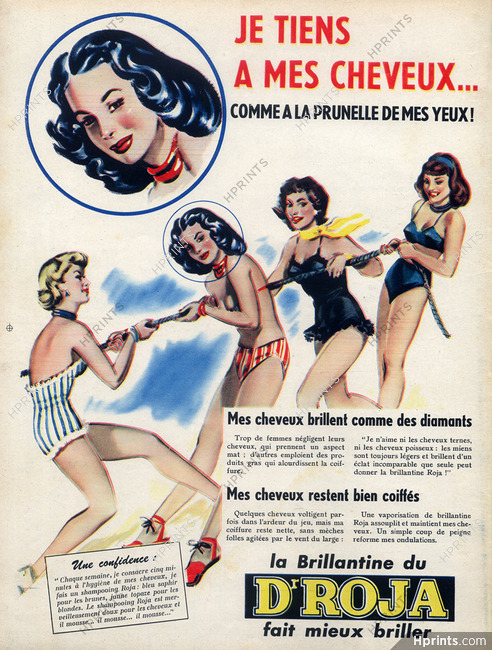Roja (Cosmetics) 1952 Pin-up, Pinup