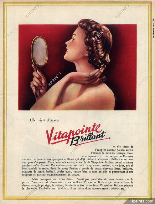 Vitapointe (Hair Care) 1956 Créations Cristèn