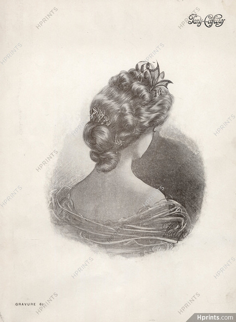 Paris-Coiffures (Hairstyle) 1911 Comb