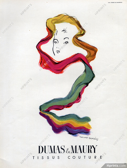 Dumas & Maury (Fabric) 1947 Claude Bonin