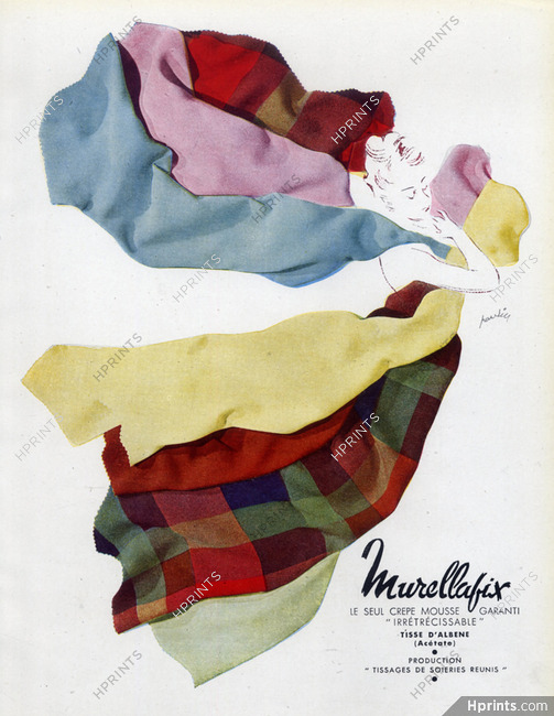Murellafix (Fabric) 1946 Maurice Paulin