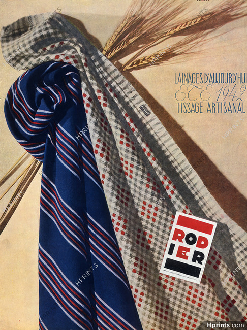Rodier (Fabric) 1942 Photo Elshoud