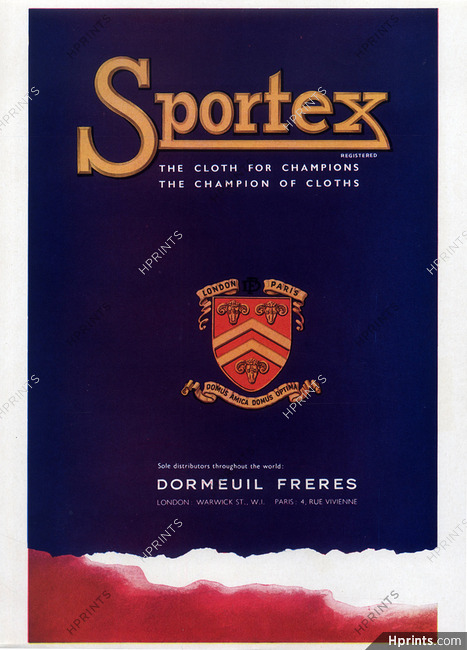 Dormeuil Frères 1950 Sportex