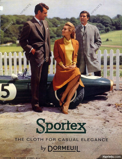 Dormeuil 1965 Sportex, Cloth for Casual Elegance