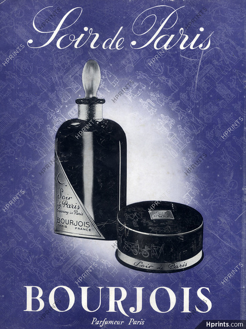 Bourjois (Perfumes) 1940 Soir De Paris