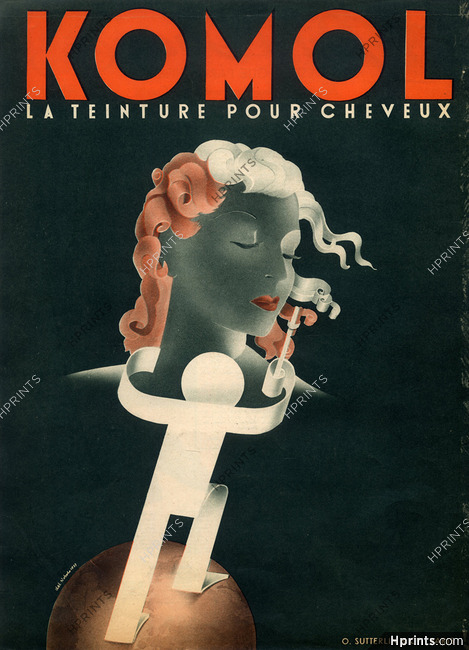 Komol (Hair Care) 1945 Del Nobolo
