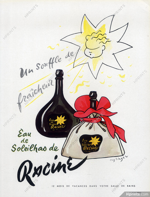 Racine (Perfumes) 1951 Eau de Soleilhas, Oleg Zinger