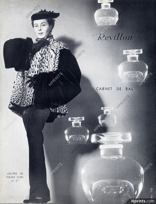 Revillon (Perfumes) 1951 Carnet De Bal
