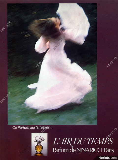 Nina Ricci (Perfumes) 1974 L'Air du Temps, Photo David Hamilton