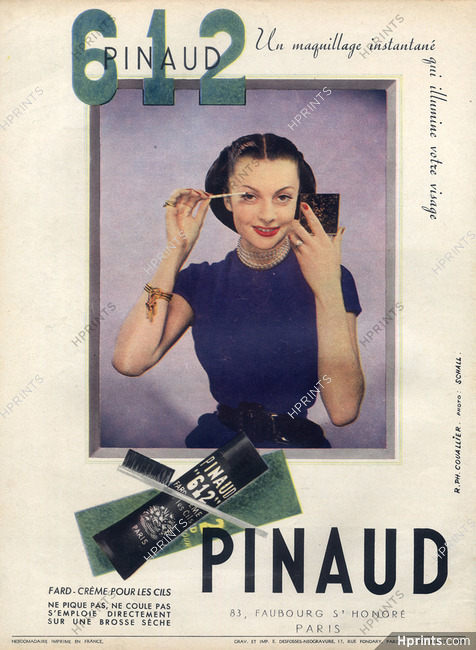 Pinaud (Cosmetics) 1950 Making-up Robert Philippe Couallier