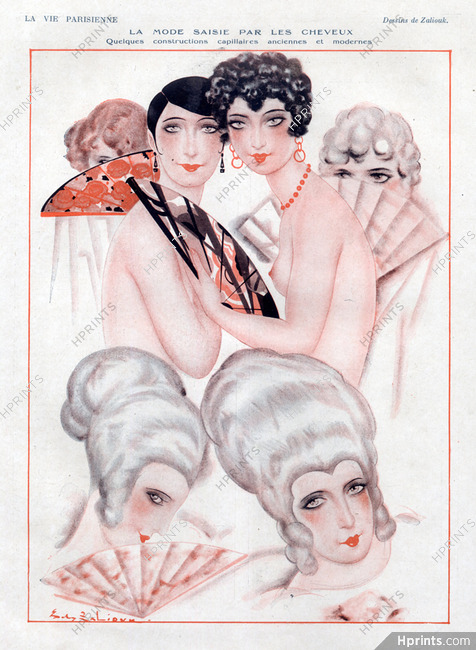 Sacha (Alexander Davidovich) Zaliouk 1925 Hairstyles, Wig