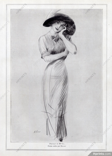 Paul Helleu 1911 Miss X... Portrait