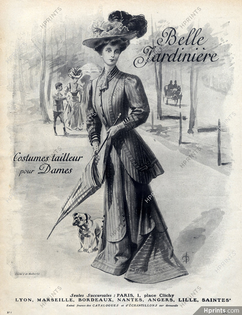 Belle Jardinière 1908 English Bulldog