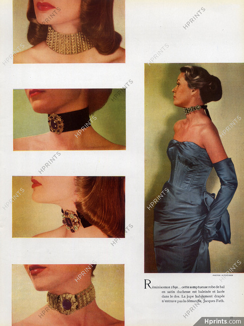 Méandres (Jewels) 1947 Collier de Chien, Joyaux & Camées, Photo Kitrosser