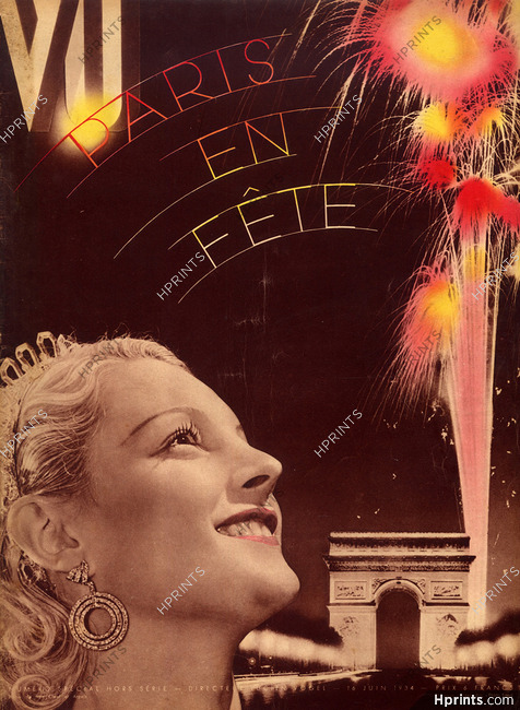 Van Cleef & Arpels 1934 Paris en fête, Earring, Diadème, Tiara, Arc de Triomphe