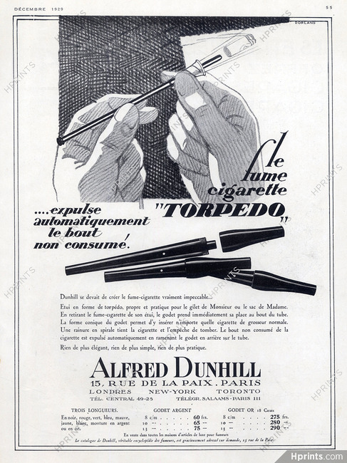 Alfred Dunhill 1929 Cigarette Holder