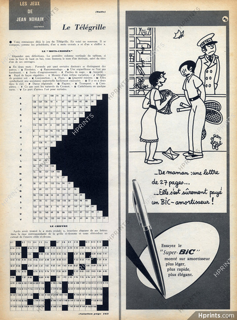 Bic (Pens) 1957 Jean Effel