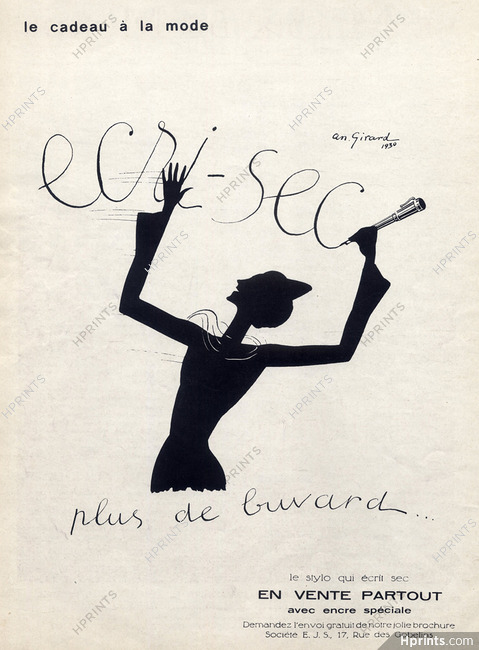 Ecri-sec (Pens) 1930 An. Girard