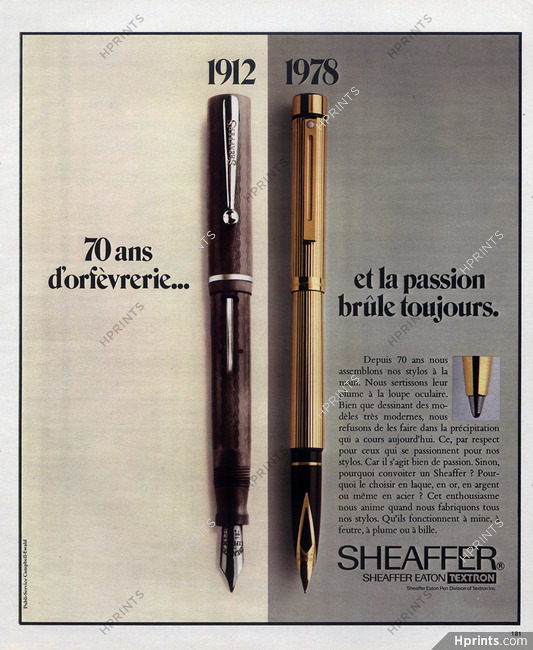 Sheaffer's (Pens) 1978