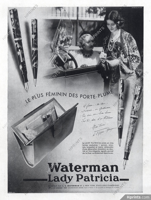 Waterman (Pens) 1931 Model Lady Patricia
