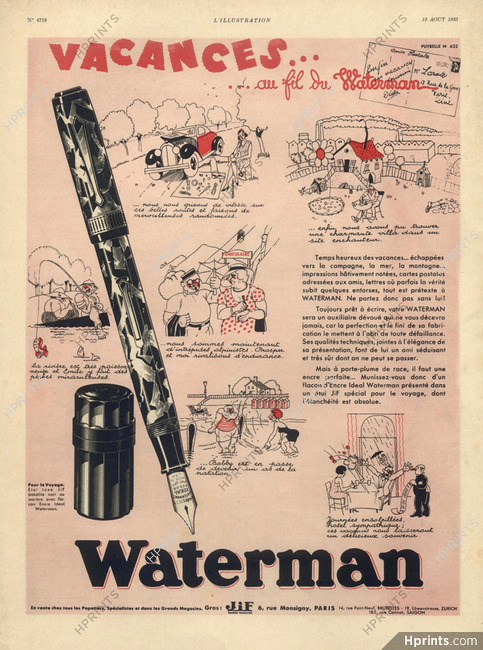 Waterman (Pens) 1933