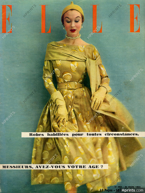 Givenchy 1953 Lemon Dress — Cover