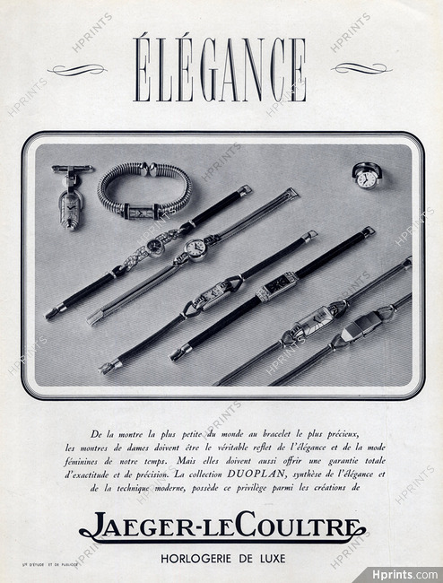 Jaeger-leCoultre (Watches) 1938 Duoplan