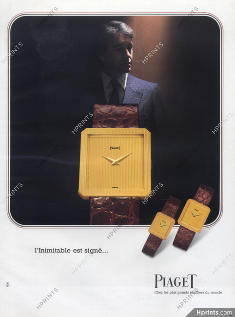 Piaget (Watches for Man) 1983