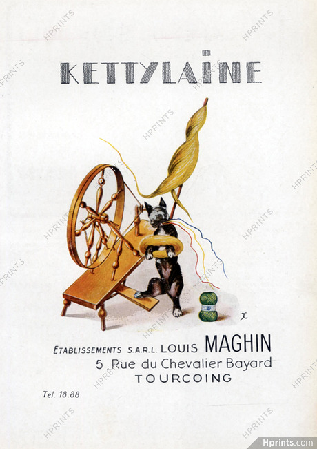Kettylaine, Ets Louis Maghin (Wool)