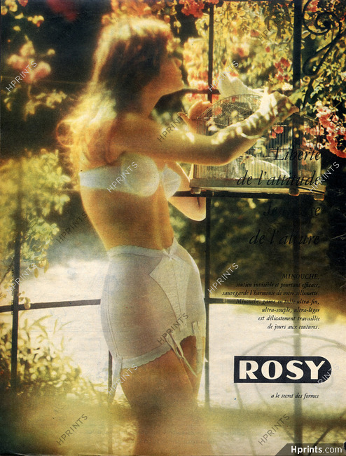 Rosy (Lingerie) 1959 Bra Girdle