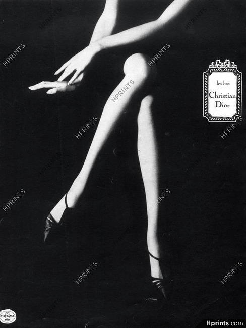 Christian Dior (Lingerie) 1965 Stockings Hosiery