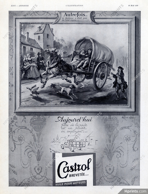 Castrol (Motor Oil) 1939 Ch. Rasset